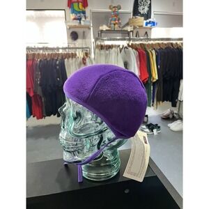 Vintage NWT Polartec Purple Fleece Ski Winter Hat Baby Toddler 3-6 Months